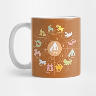 Virgo, 2, Zodiac, Astrology, Horoscope, Stars, Sun-and-moon. Birthday, Valentines-day, Holidays, Mug